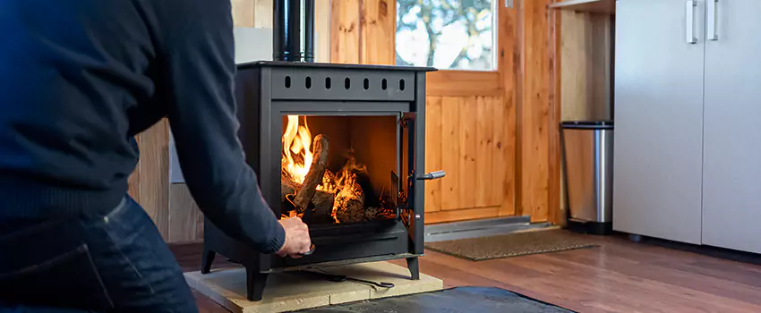 Open Hearth Wood Fireplace Installation in Dale City, VA