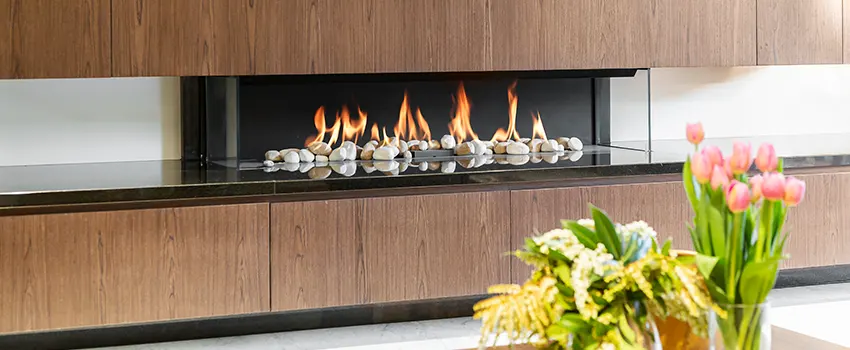 Double-height Fireplace Design Refurbishment in Dale City, Virginia